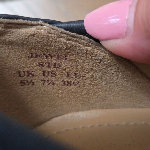 Hotter Comfort Concept Jewel Floral Bow Slip On Ballet Loafers NWOT 7.5 - Picture 7 of 9